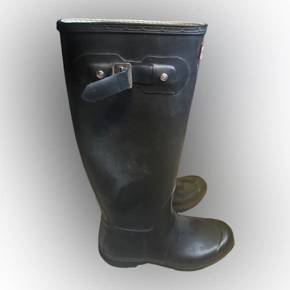 Talk black Hunter womens rain boots - Picture 4 of 5